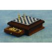 Chess Set with Opening Drawer for 12th Scale Dolls House