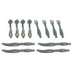 Piece Cutlery Set for 12th Scale Dolls House