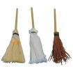 Assorted Broomsticks x 3 for 12th Scale Dolls House