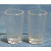 Glass Tumblers x 2 for 12th Scale Dolls House