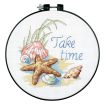 Dimensions Take Time Counted Cross Stitch Hoop Kit