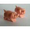 Pack of 2 Large Toy Pigs for 12th Scale Dolls House
