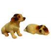 Pair of Jack Russells for 12th Scale Dolls House