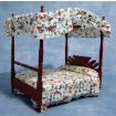 Four Poster Bed for 12th Scale Dolls House