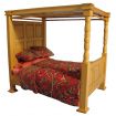 Luxury Four Poster Bed for 12th Scale Dolls House