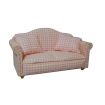 Pink Pattern Sofa for 12th Scale Dolls House