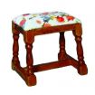 Oak Dressing Table Stool for 12th Scale Dolls House