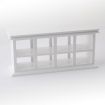 White Shop Counter for 12th Scale Dolls House