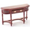 Mahogany Wall Table for 12th Scale Dolls House