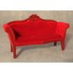 Red Sofa for 12th Scale Dolls House