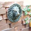 Lion Head Fountain Pond for 12th Scale Dolls House