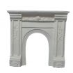 White Fireplace for 12th Scale Dolls House