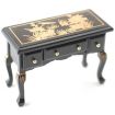 Black Chinese Drawer Table for 12th Scale Dolls House