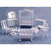 Blue Nursery Furniture Set for 12th Scale Dolls House