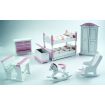 Pink and White Nursery Set for 12th Scale Dolls House