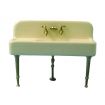 Ceramic Sink on Legs for 12th Scale Dolls House