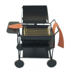 Black Metal Barbeque For 12th Scale Dolls House