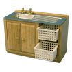 Sink Unit With Baskets for 12th Scale Dolls House