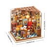 Rolife Sam's Study DIY Miniature Dollhouse Kit