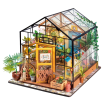 Rolife Cathy's Flower House DIY Greenhouse Miniature Kit
