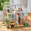 Rolife White Flower House DIY Miniature Dollhouse Kit