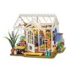 Rolife White Flower House DIY Miniature Dollhouse Kit