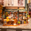 Rolife Tipsy Restaurant DIY Miniature Dollhouse Kit