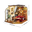 Rolife Catherine's Living Room DIY Miniature Dollhouse Kit