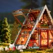 Rolife A-Frame Cabin DIY Miniature Dollhouse Kit