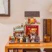 Rolife Aromatic Coffee Cart DIY Miniature Dollhouse Kit