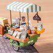 Rolife Aromatic Coffee Cart DIY Miniature Dollhouse Kit