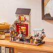 Rolife Vienna Bookstore DIY Miniature Dollhouse Kit
