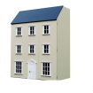 Painted Cream Weymouth House 12th Scale Ready to Assemble Dolls House