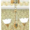 LED Double Ceiling Light for 12th Scale Dolls House