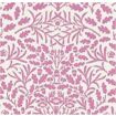 Purple and White Acorn Wallpaper for 1/12 Scale Dolls House
