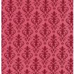 Victorian Red Wallpaper 297mm x 420mm for Dolls House