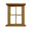 Unpainted 4 Pane Window for 12th Scale Dolls House