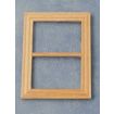 Wooden Two Pane Window for 12th Scale Dolls House