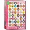 Eurographics Donut Tops 1000 Piece Jigsaw