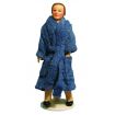 Poseable Man In Robe for 12th Scale Dolls House