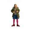 Modern Girl with Green Coat for 12th Scale Dolls House