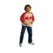 Modern Boy with Red and White Jumper for 12th Scale Dolls House