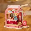 Rolife Strawberry Milk Box DIY Miniature Dollhouse Kit