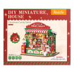 Rolife Christmas Candy Stand Miniature DIY Dollhouse Kit