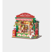 Rolife Christmas Candy Stand Miniature DIY Dollhouse Kit