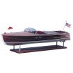 Dumas 1/8 Scale Chris Craft Racing Runabout 1949 Wooden Model Boat Kit