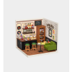 Rolife Leisurely Cheers Bar Plastic DIY Miniature Dollhouse Kit 