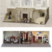 Grosvenor Hall Unpainted Basement 12th Scale Dolls House Kit