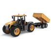 Double E 1/24 Scale Ready to Run RC JCB Farm Tractor with Tipping Trailer