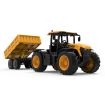 Double E 1/24 Scale Ready to Run RC JCB Farm Tractor with Tipping Trailer